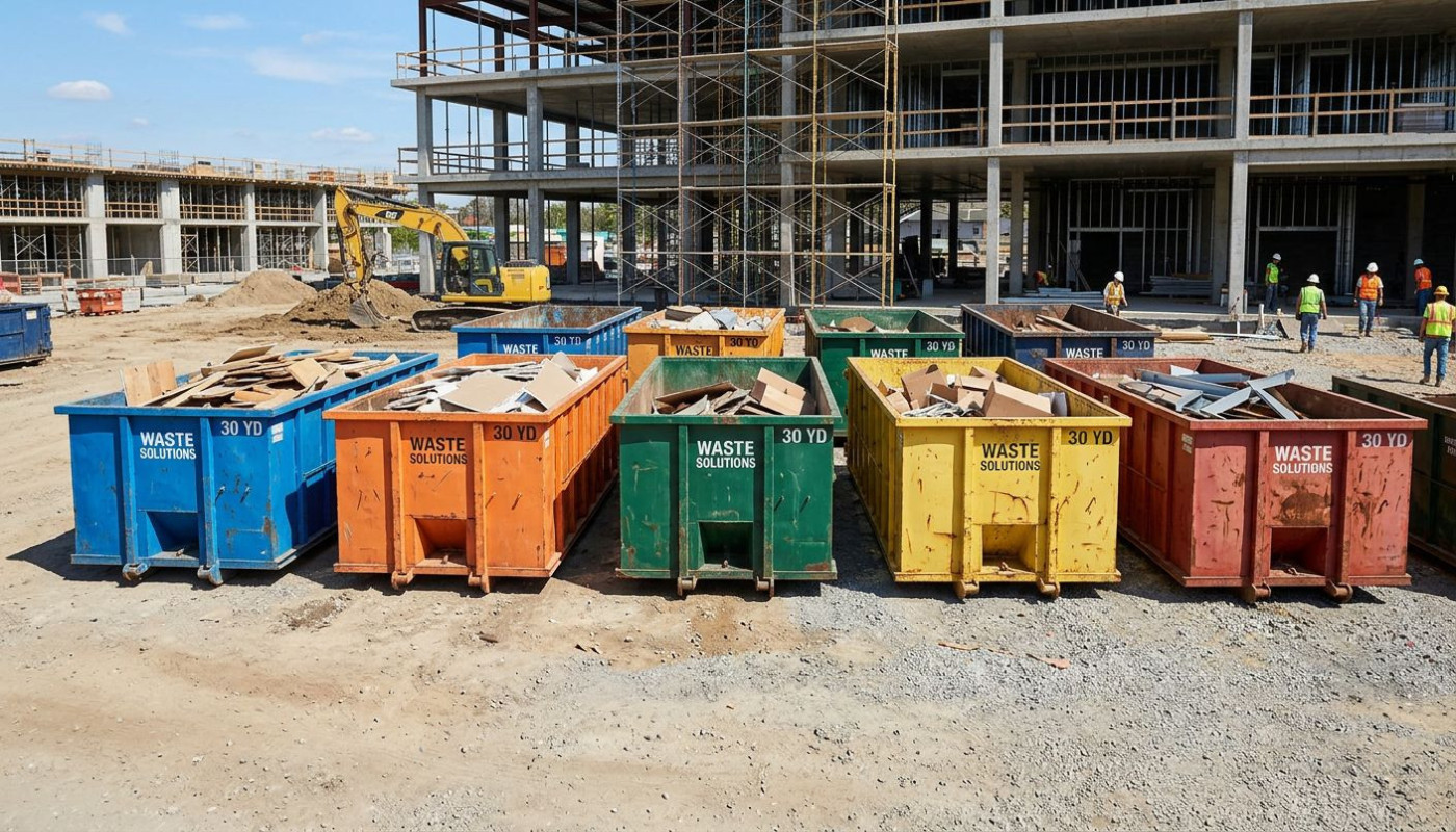 Comment choisir la bonne benne pour vos projets de nettoyage ?