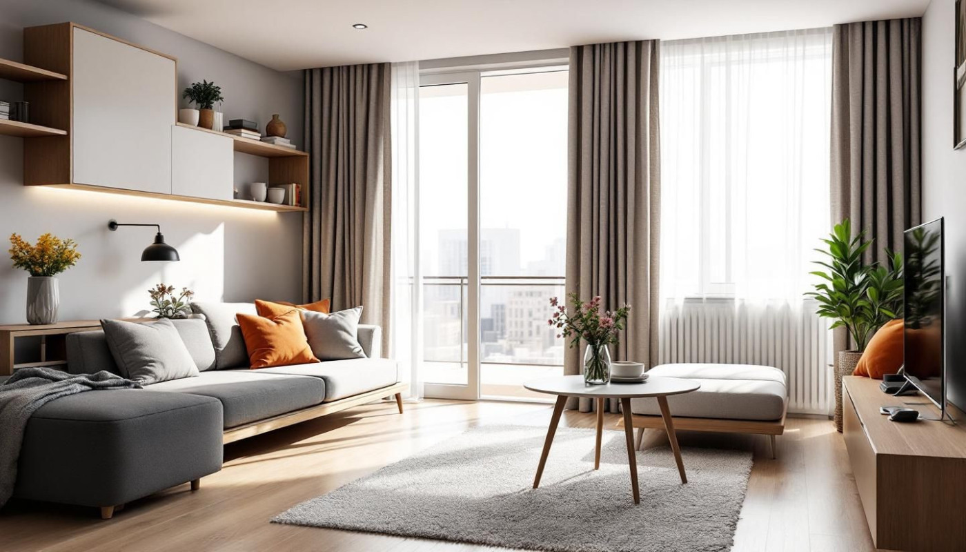 Décoration - Maximiser l'espace dans un petit appartement : astuces et idées